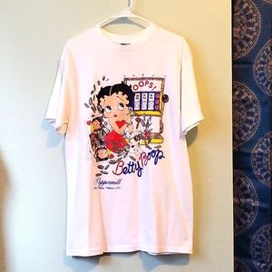 Vintage Betty Boop T-shirt from the Peppermill Hotel and Casino from 1995 RARE